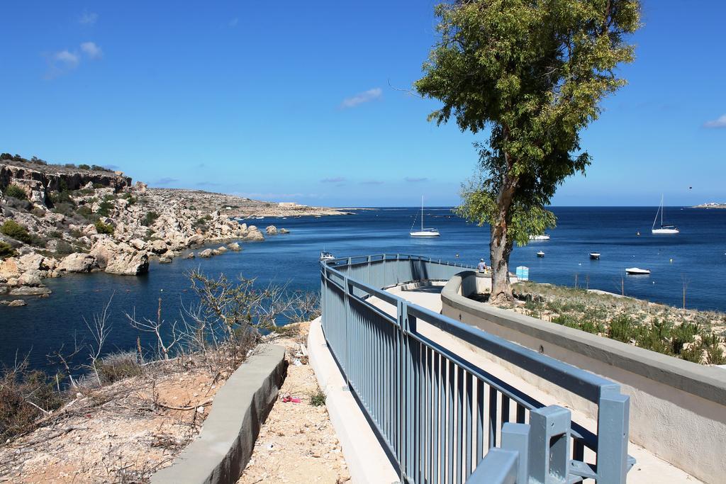 Bayview 2 Bedroom Seaview Apartment With Large Terrace With Panoramic Views - By Getawaysmalta Σεντ Πόλς Μπέι Εξωτερικό φωτογραφία