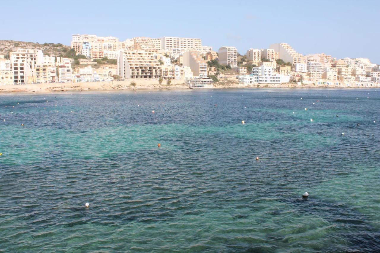 Bayview 2 Bedroom Seaview Apartment With Large Terrace With Panoramic Views - By Getawaysmalta Σεντ Πόλς Μπέι Εξωτερικό φωτογραφία